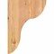 Ekena Millwork Carmel Smooth Corbel, Western Red Cedar, 3 1/2"W x 10"D x 14"H COR04X10X14CAR00SWR - alternate 2